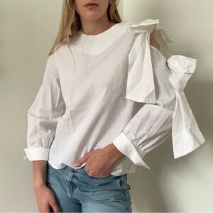 STORETS White Bow Top